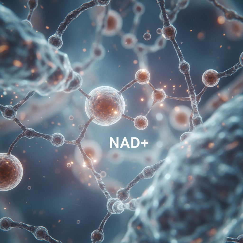 Cellular messengers like NAD+ metabolic health