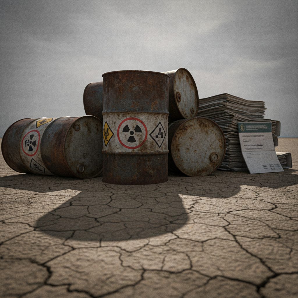 Industrial chemical waste and regulations SPPS