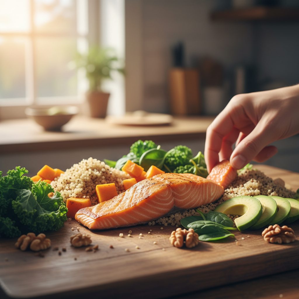 Nutrient-rich meal prep for athletic performance and recovery