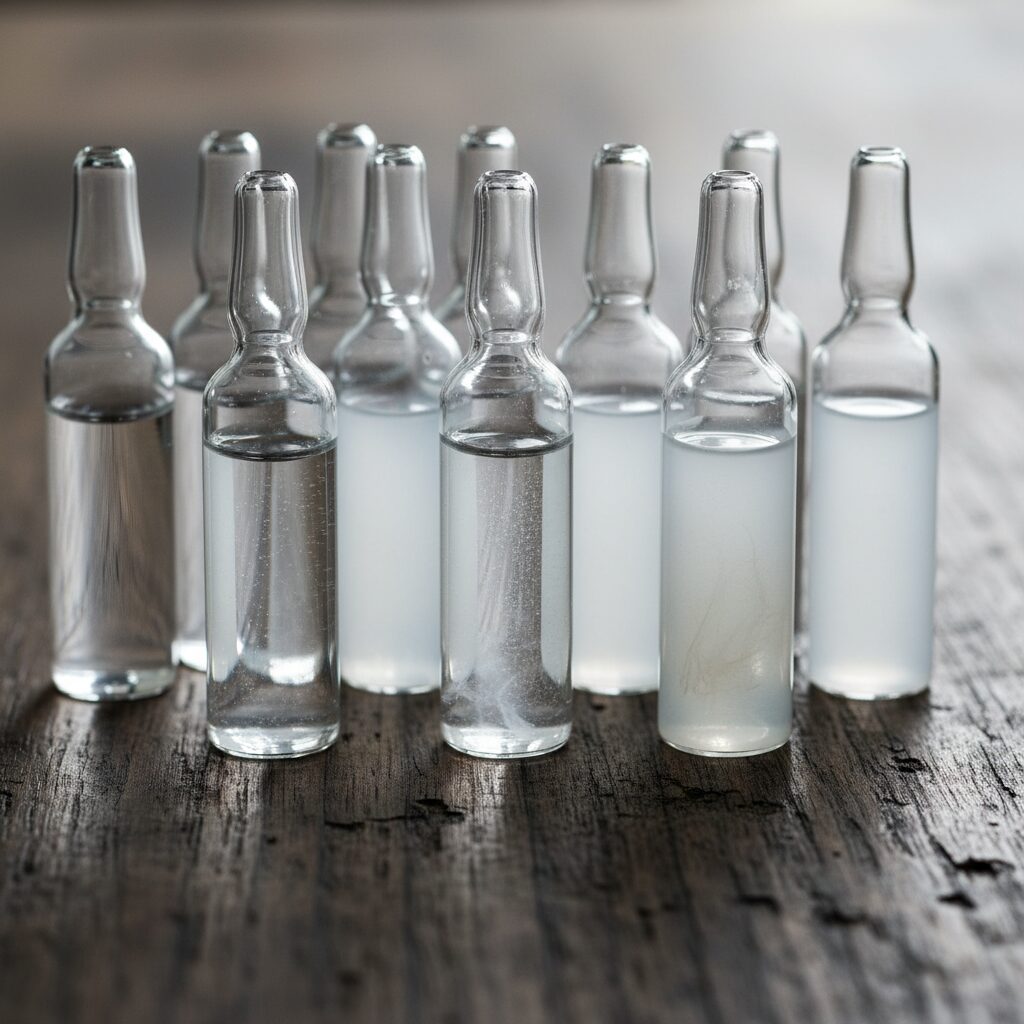 Molecular diagram of Epithalon peptide highlighting its role in Peptide Regulation and telomere lengthening for longevity.