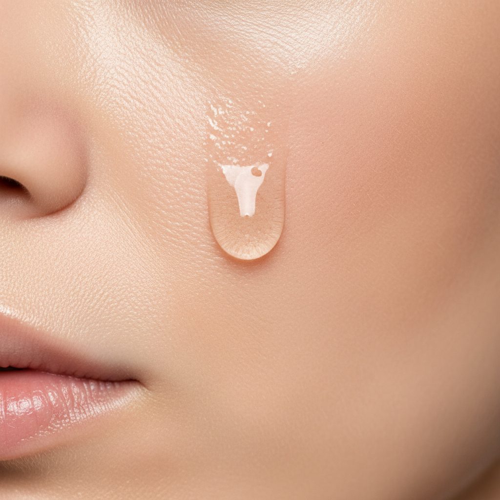 Peptide serum absorption leading to a healthy skin barrier