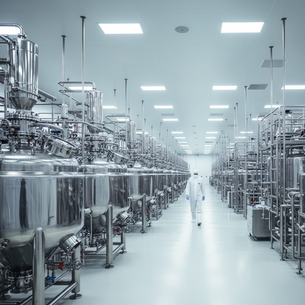 Pharmaceutical CDMO Production Scale