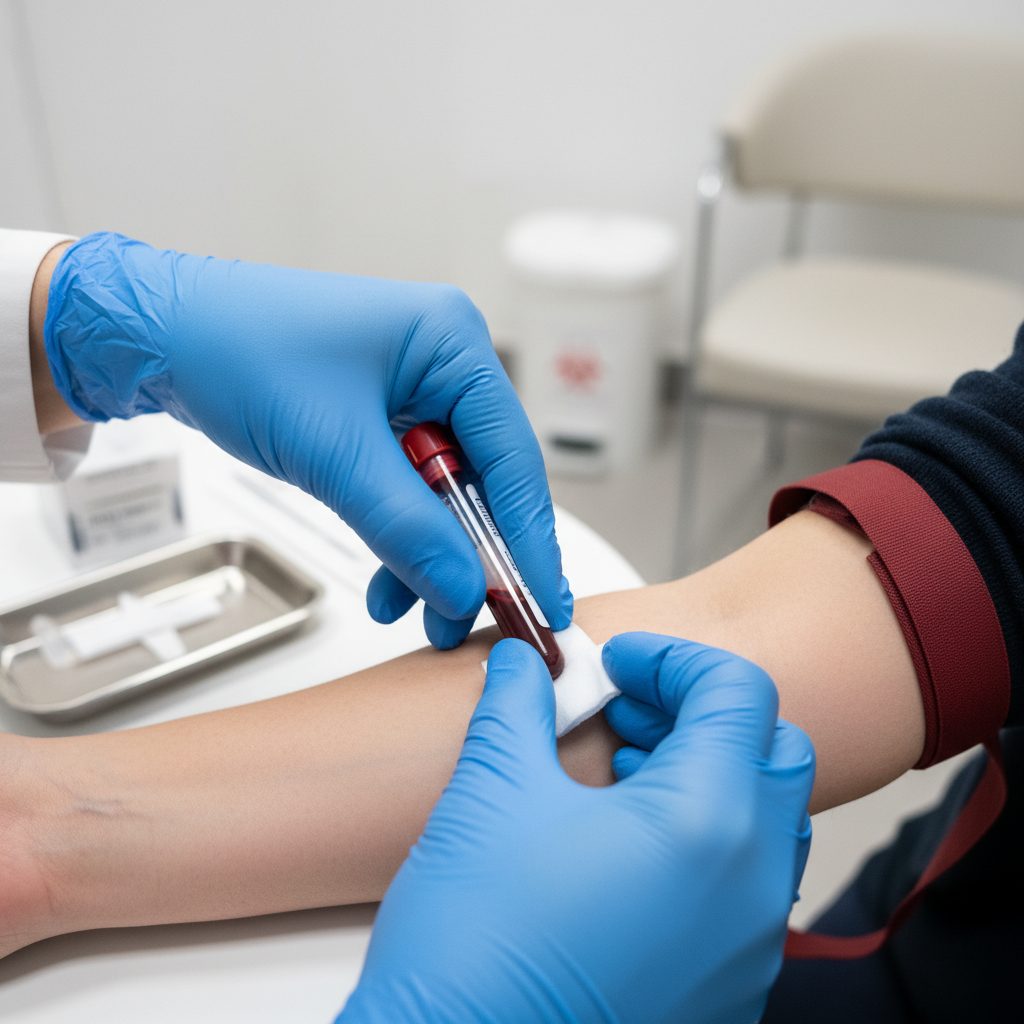 Precision Blood Sample for Anxiety Research. peptides for anxiety