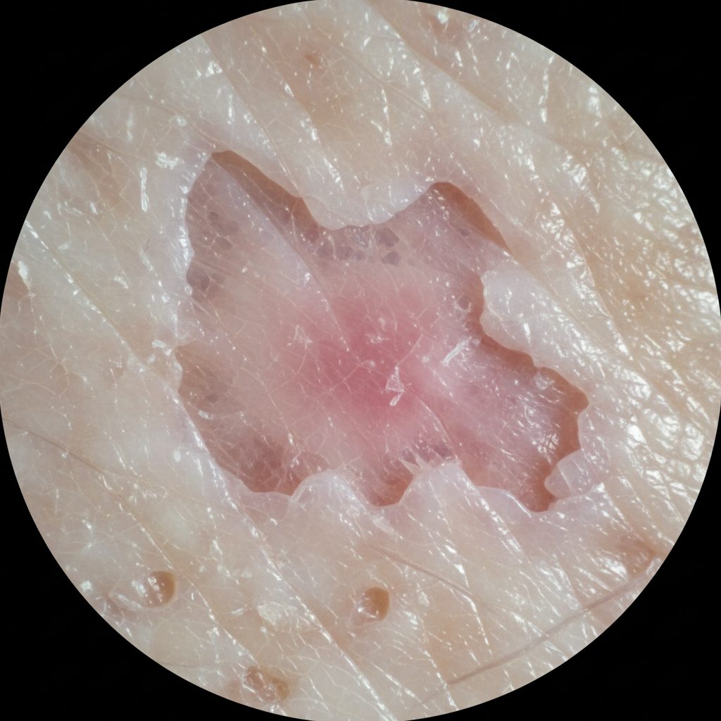 Skin cellular inflammation and distress from zombie cell
