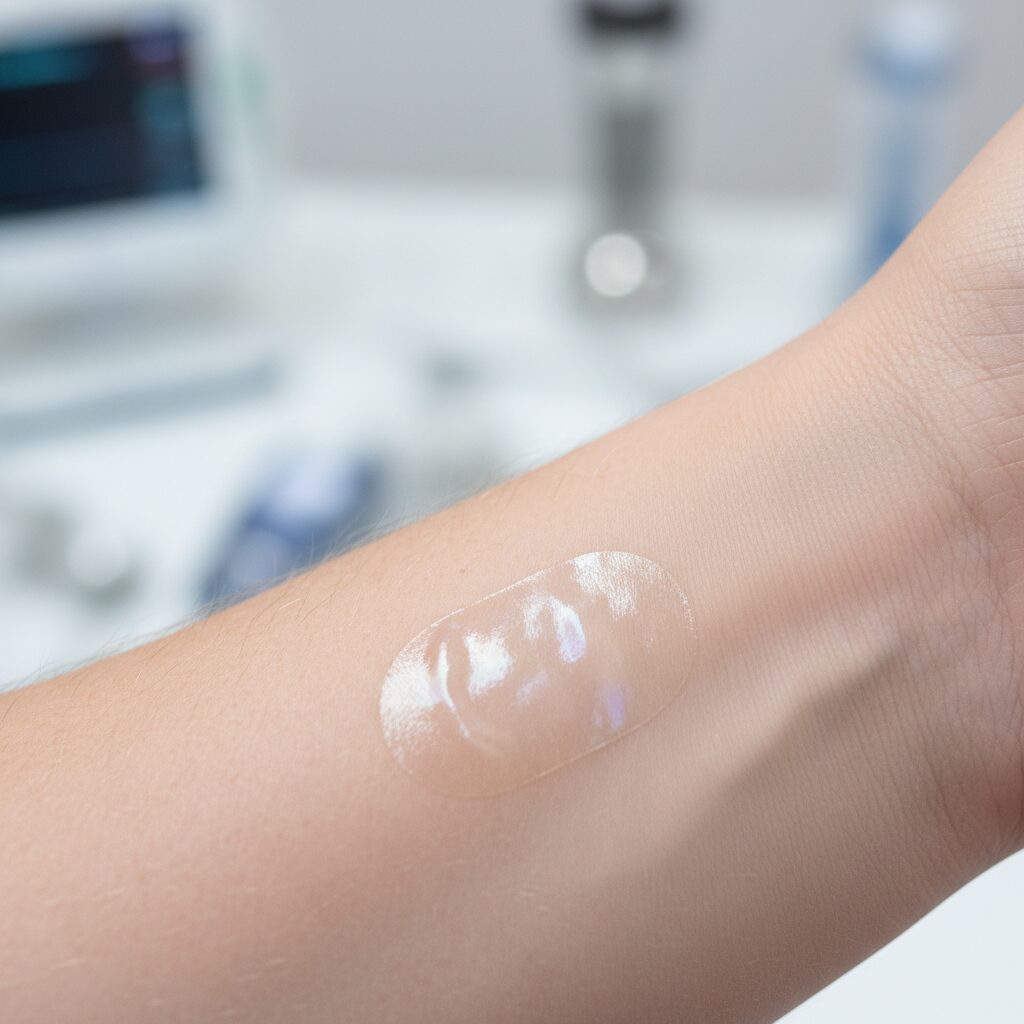 Smart patch applied to skin for drug delivery or monitoring