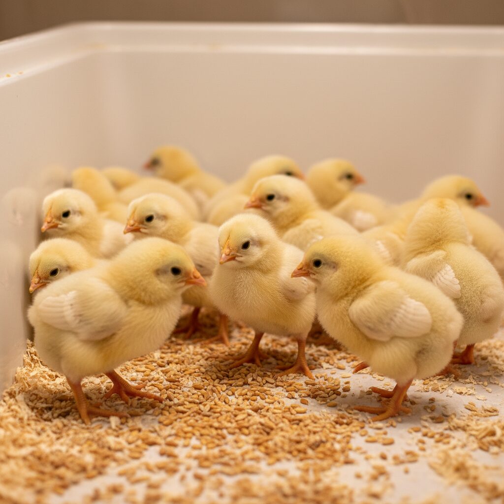 A healthy animal gut microbiome maintained by the targeted action of livestock health peptides.